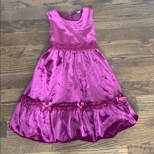 velvet formal dress~